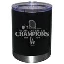 12oz Black Lowball Etched | 2024 Champion Los Angeles Dodgers