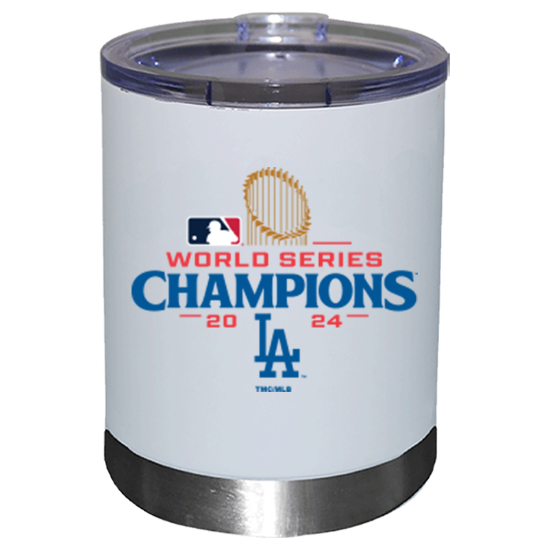 12oz White Lowball | 2024 Champion Los Angeles Dodgers