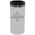 12oz Slim Can Holder Etched | 2024 Champion Los Angeles Dodgers