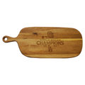 Acacia Paddle Serving Board | 2024 Champion Los Angeles Dodgers