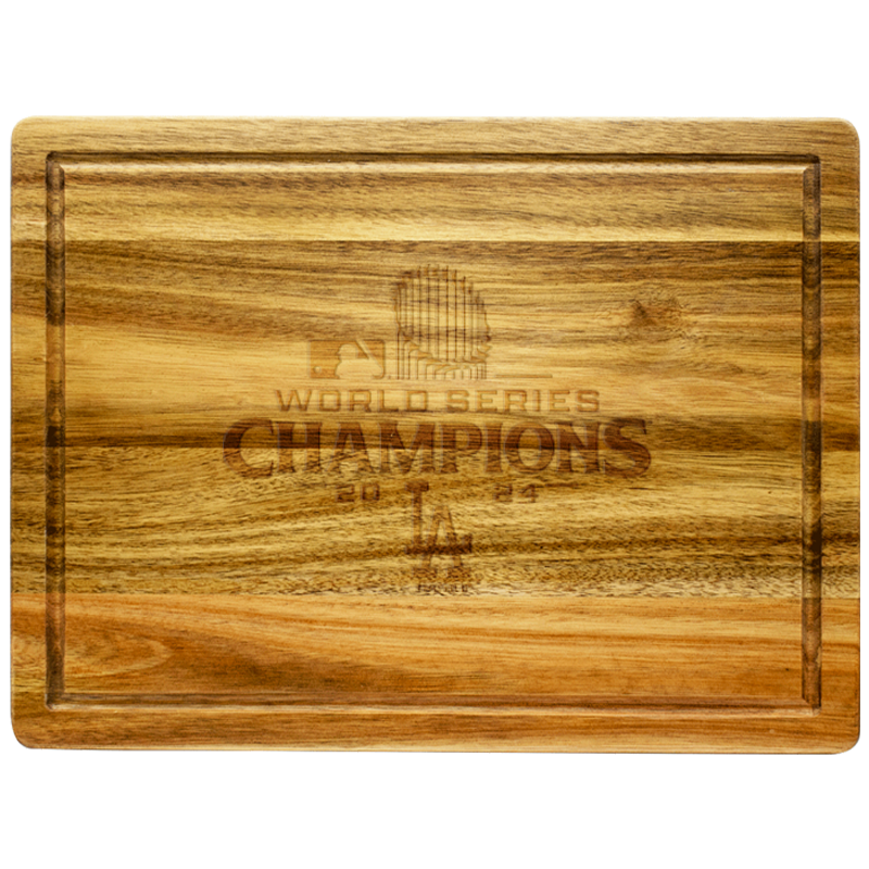 Acacia Cutting/Serving Board | 2024 Champion Los Angeles Dodgers