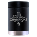 12oz Black Can Holder Etched | 2024 Champion Los Angeles Dodgers