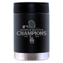 12oz Black Can Holder Etched | 2024 Champion Los Angeles Dodgers