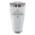 20oz White Tumbler Etched | 2024 Champion Los Angeles Dodgers