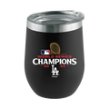 16oz Black Stemless Tumbler | 2024 Champion Los Angeles Dodgers