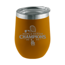 16oz Canyon Stemless Tumbler Etched | 2024 Champion Los Angeles Dodgers