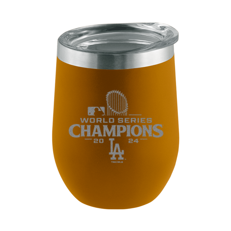 16oz Canyon Stemless Tumbler Etched | 2024 Champion Los Angeles Dodgers