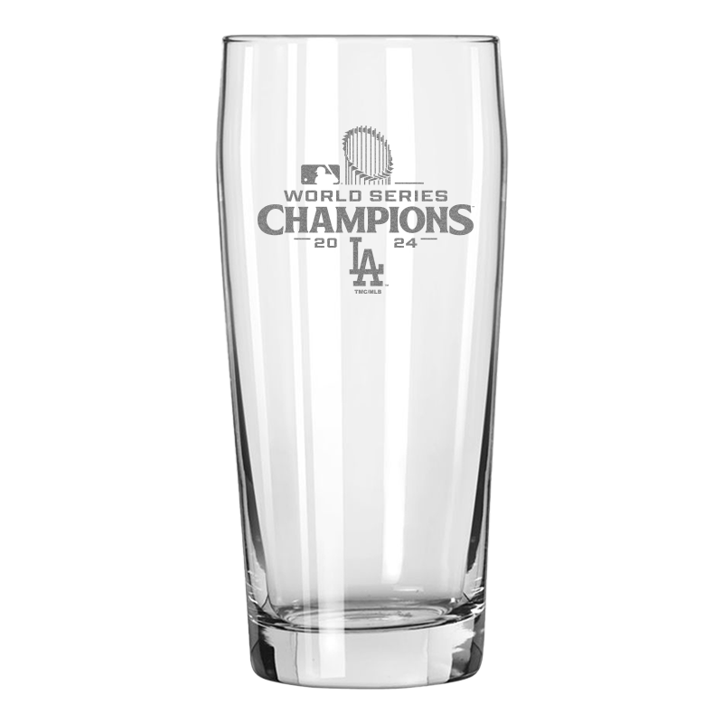 16oz Pub Pilsner Etched | 2024 Champion Los Angeles Dodgers