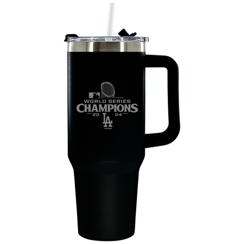 40oz Black Colossal Etched | 2024 Champion Los Angeles Dodgers