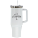 40oz White Colossal Etched | 2024 Champion Los Angeles Dodgers