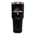 30oz Black Bluetooth Tumbler | 2024 Champion Los Angeles Dodgers