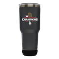 30oz Pewter Bluetooth Tumbler | 2024 Champion Los Angeles Dodgers