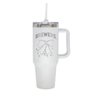  Brewers 40oz Bow White Stainless Steel Colossal Tumbler 