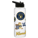 34oz Quencher, White with Loco Design | Milwaukee Brewers