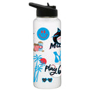 34oz Quencher, White with Loco Design | Miami Marlins