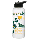 34oz Quencher, White with Loco Design | Oakland Athletics