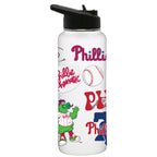 34oz Quencher, White with Loco Design | Philadelphia Phillies