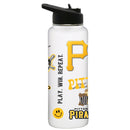 34oz Quencher, White with Loco Design | Pittsburgh Pirates
