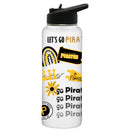 34oz Quencher, White with Loco Design | Pittsburgh Pirates
