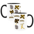  Padres 2pk 15oz Bow Coffee Mug 