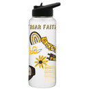 34oz Quencher, White with Loco Design | San Diego Padres