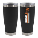 20oz Black SS Tumbler, DP, Let's Go Team Stripe, San Francisco Giants