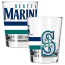 2pk 15oz Dbl Old Fash, DP, Big Stripes, Seattle Mariners