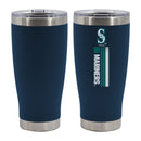 20oz Navy SS Tumbler, DP, Let's Go Team Stripe, Seattle Mariners