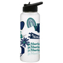 34oz Quencher, White with Loco Design | Seattle Mariners