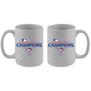 15oz White Mug, MLB American League Champs 2025, Sublimation, Toronto Blue Jays