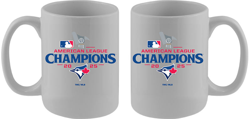 11oz White Mug, MLB American League Champs 2025, Sublimation, Toronto Blue Jays