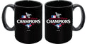 11oz Black Mug, MLB American League Champs 2025, Sublimation, Toronto Blue Jays