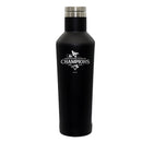 17oz Black Stainless Steel Infinity Bottle, MLB American League Champs 2025, Etched, Toronto Blue Jays