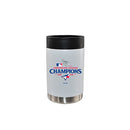 12oz White Stainless Steel Can Holder, MLB American League Champs 2025, Direct Print, Toronto Blue Jays