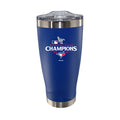 20oz Royal Blue Stainless Steel Tumbler, MLB American League Champs 2025, Direct Print, Toronto Blue Jays