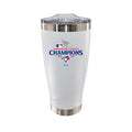 20oz White Stainless Steel Tumbler, MLB American League Champs 2025, Direct Print, Toronto Blue Jays