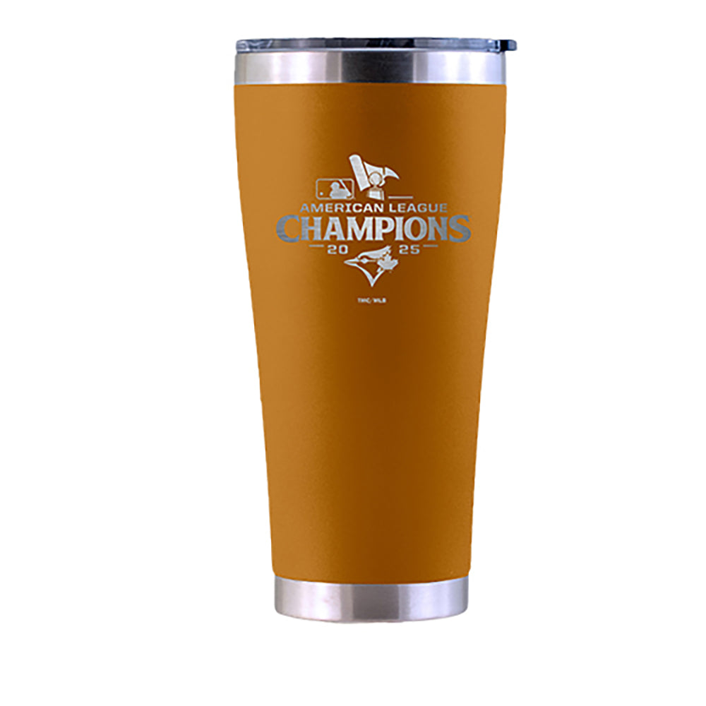 30oz Canyon Stainless Steel Tumbler, MLB American League Champs 2025, Etched, Toronto Blue Jays