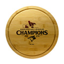13in Bamboo Rotating Server, MLB American League Champs 2025, Etched, Toronto Blue Jays