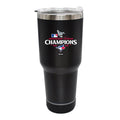30oz Black Bluetooth Tumbler, MLB American League Champs 2025, Direct Print, Toronto Blue Jays
