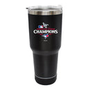 30oz Black Bluetooth Tumbler, MLB American League Champs 2025, Direct Print, Toronto Blue Jays
