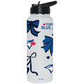  Blue Jays 34oz Bow White Quencher Water Bottle 