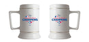 28oz White Ceramic Stein, MLB American League Champs 2025, Sublimation, Toronto Blue Jays