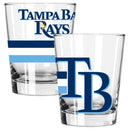 2pk 15oz Dbl Old Fash, DP, Big Stripes, Tampa Bay Rays