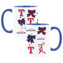 Rangers 2pk 15oz Bow Coffee Mug
