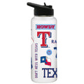 34oz Quencher, White with Loco Design | Texas Rangers