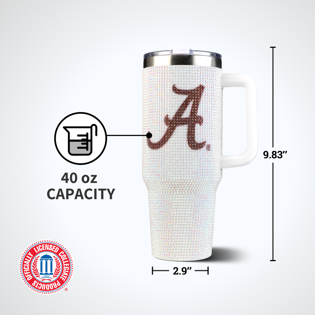 40oz Bling Colossal Tumbler | University of Alabama
