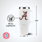 40oz Bling Colossal Tumbler | University of Alabama