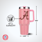 40oz Pink Bing Tumbler I |  University Of Alabama