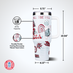 40oz Team Spirit Tumblers I |  University Of Alabama