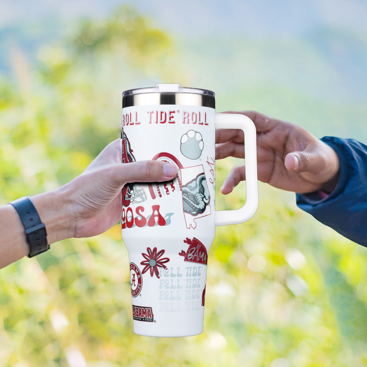 40oz Team Spirit Tumblers I |  University Of Alabama